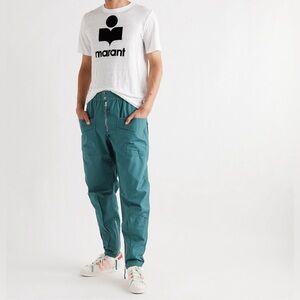 Nwot; Isabel Marant - Tilsen Cotton Cargo Trousers - Green🔥